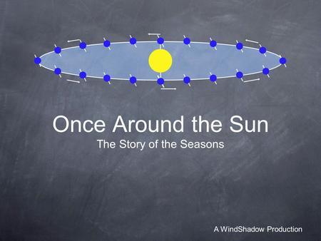Once Around the Sun The Story of the Seasons A WindShadow Production.