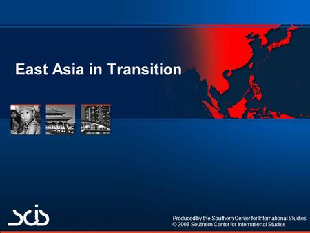 East Asia in Transition