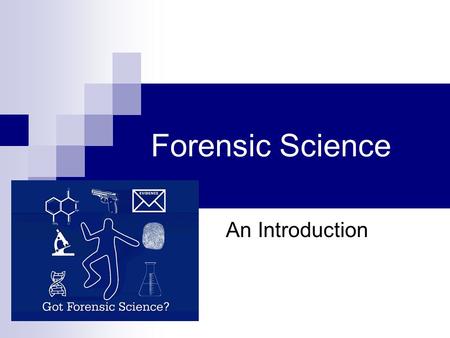 Forensic Science An Introduction. 1. Introduction Definition of Forensic Science Terms to Know Science Breakdown Founding Scientists Units of Forensics.