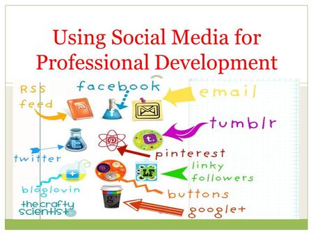 Using Social Media for Professional Development. How are educators using SM? PLN: Professional Learning Network  Similar Subjects  Similar Age Groups.