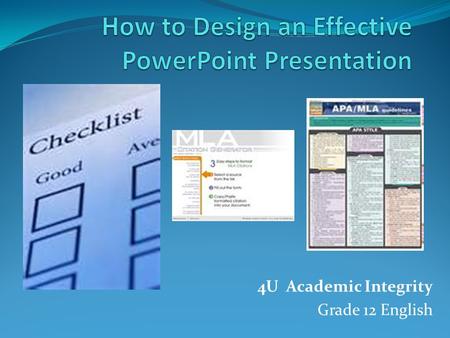 How to Design an Effective PowerPoint Presentation