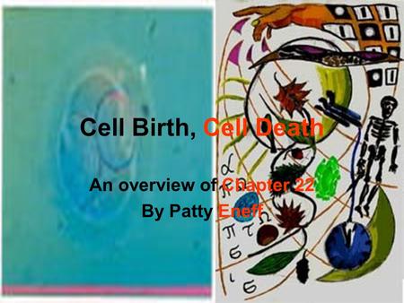 Cell Birth, Cell Death An overview of Chapter 22 By Patty Eneff.