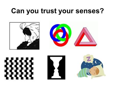 Can you trust your senses?. WHAT DO YOU KNOW? AN INTRODUCTION TO SCEPTICISM.