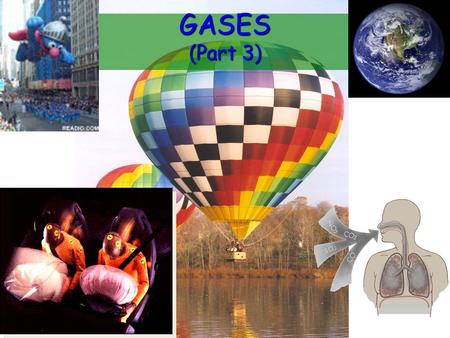 GASES (Part 3). Gas Laws A Quick Review Of What We’ve Learned.