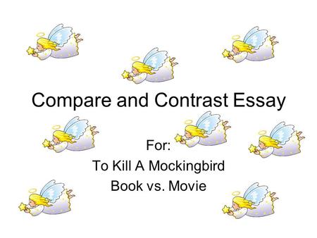 to kill a mockingbird comparison essay