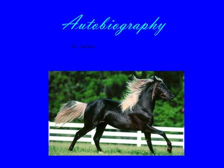 Autobiography By: Erin Ross. Table of Contents The Beginning The Early Years High School Hobbies and Interests Favorites Family Slide of your Choice Future.