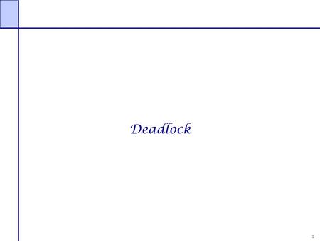 1 Deadlock. 2 Concurrency Issues Past lectures:  Problem: Safely coordinate access to shared resource  Solutions:  Use semaphores, monitors, locks,