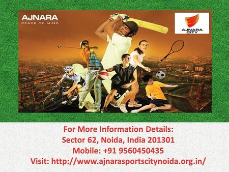 Sector 62,Noida, India 201301 Sector 62,Noida, India 201301 Mobile : +919560450435 Visit: