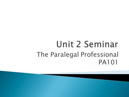 The Paralegal Professional PA101.  the power to govern is shared by one central or federal government and the 50 state governments.