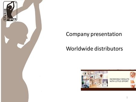 Company presentation Worldwide distributors 15-1-121.