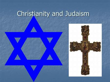 Christianity and Judaism What does religion mean to you? What does religion mean to you? something one believes in and follows devotedly something one.