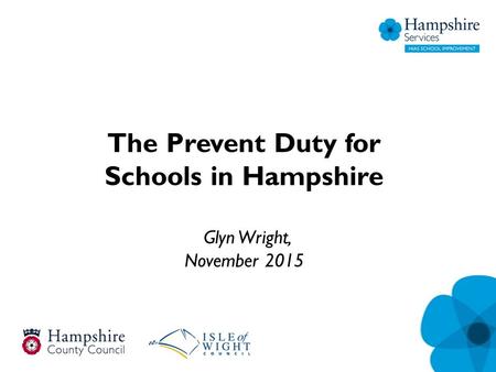 The Prevent Duty for Schools in Hampshire