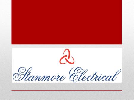 E. Stanmore Electrical was established by Louie Florian in 2007 and combines the skills and experience in project management, electrical installation,