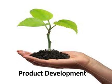 Product Development.