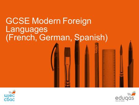 GCSE Modern Foreign Languages (French, German, Spanish)