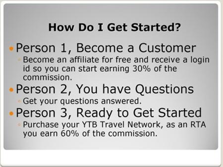 STEP 1: I’m ready to get started! Professional Business Start-Up Travel Program (200 BV) $200 Includes 1 st Class Training ($149 value) 20-Pack Coffee.