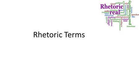 Rhetoric Terms. Bathos Definition: A descent in literature in which a poet / writer tries too hard to be passionate, and falls into stupid and trivial.
