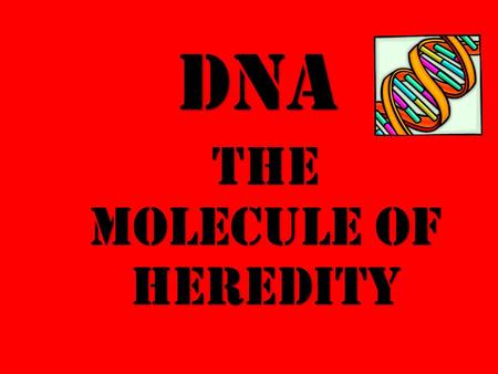 The molecule of heredity