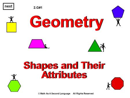 Shapes and Their Attributes