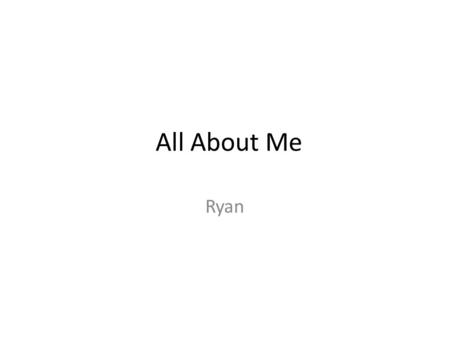 All About Me Ryan. Saturday May 7 th, 1994 Top stories for 1994 May 7- K Endate & K Wantanabe discover asteroid #6745 May 7-120 th Kentucky Derby: Chris.
