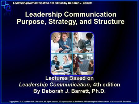 Leadership Communication Purpose, Strategy, and Structure