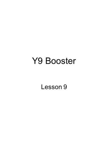 Y9 Booster Lesson 9. Area and perimeter matchM9.1 Area 6 cm 2 12 cm 2 24 cm 2 12 cm 2 30 cm 2 3 cm 2 5 cm 2 Perimeter 12 cm 15 cm 14 cm 20 cm 13 cm 30.
