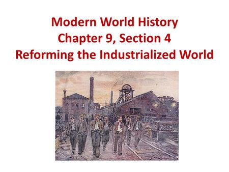 Laissez faire As industrialization created a wide gap between the rich and the poor, some defended it and others demanded reforms Laissez faire – economic.