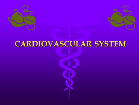 CARDIOVASCULAR SYSTEM CARDIOVASCULAR SYSTEM. INTRODUCTION: AKA: the circulatory system AKA: the circulatory system Consists of the heart and a closed.