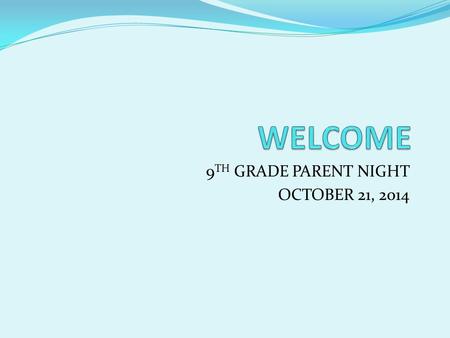 9 TH GRADE PARENT NIGHT OCTOBER 21, 2014. Contact Us Tim Scott, Principal (770) 651-6517 Cell (770) 778-7388 Megan Sharrow, 9 th grade AP(770) 651-6519.