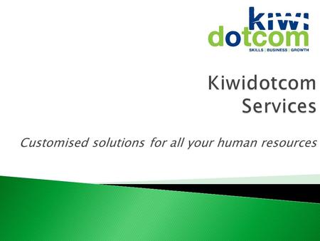 Customised solutions for all your human resources.
