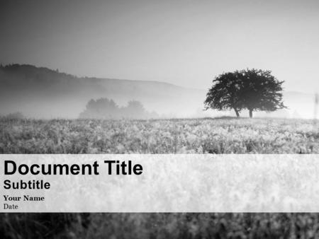 Document Title Subtitle Your Name Date. Running head 2 Table of Contents Page Chapter 13 Chapter 24 Chapter 35 Chapter 46 Chapter 57 Chapter 68 Chapter.