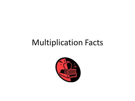Multiplication Facts. 9 6 x 4 = 24 5 x 9 = 45 9 x 6 = 54.