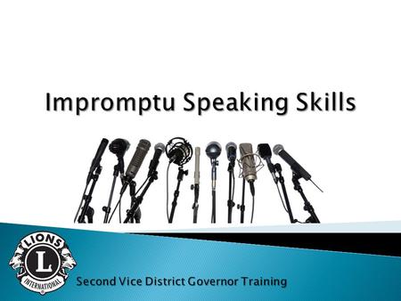 What are the disadvantages of an impromptu speech? what 