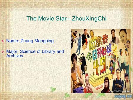 The Movie Star-- ZhouXingChi
