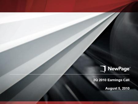 2Q 2010 Earnings Call August 5, 2010. 2 This presentation may contain “forward-looking statements” as that term is defined in the Private Securities Litigation.