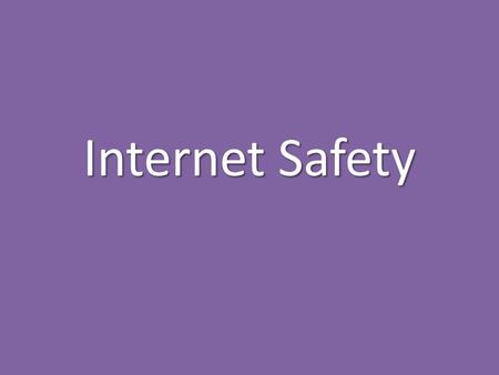 Internet Safety. What is Social Media? Social media refers to interaction among people in which they create, share, and/or exchange information and ideas.
