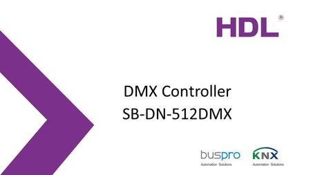 DMX Controller SB-DN-512DMX.