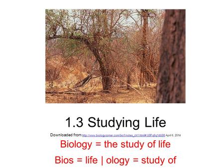 1.3 Studying Life Downloaded from  April 6, 2014