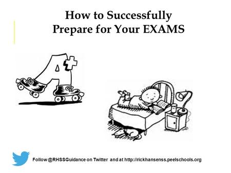 How to Successfully Prepare for Your EXAMS on Twitter and at