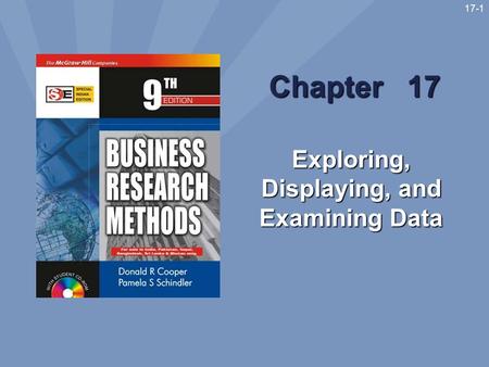 Exploring, Displaying, and Examining Data