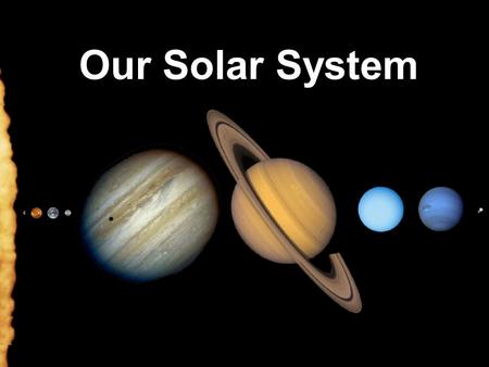 Our Solar System Inner Solar System (Terrestrial Planets) Mercury Venus Earth Mars.