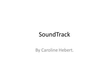 SoundTrack By Caroline Hebert.. Act 1  %20seether%20amy%20lee