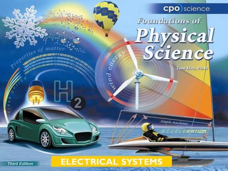 ELECTRICAL SYSTEMS. Chapter Twenty One: Electrical Systems  21.1 Series Circuits  21.2 Parallel Circuits  21.3 Electrical Power.