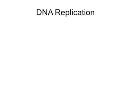 DNA Replication. Learning Targets Describe the replication of DNA. Explain semi-conservative replication and why it is important.