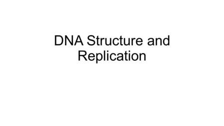 DNA Structure and Replication. What does this cartoon mean?