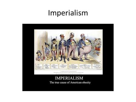 Imperialism. After the Industrial Revolution, Europeans began looking for new lands to explore and colonize, this led to imperialism. – IMPERIALISM: domination.