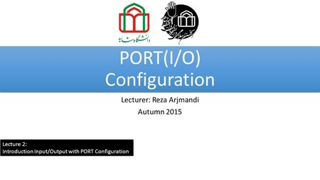 PORT(I/O) Configuration
