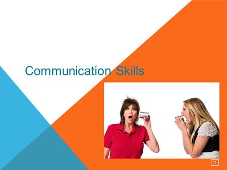 Communication Skills 1.