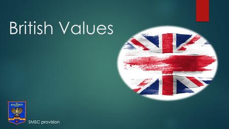British Values SMSC provision.