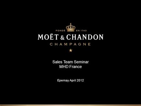 Sales Team Seminar MHD France Epernay April 2012.